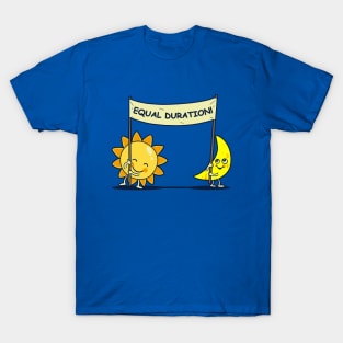 Cute Sun and Moon Equinox T-Shirt